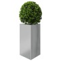 Jardineras triangulares 2 uds acero galvanizado 50x43x75 cm