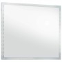 Espejo de pared de baño con LED 60x50 cm