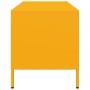 Mueble para TV acero laminado en frío amarillo 101,5x39x43,5 cm
