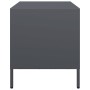 Mueble para TV acero laminado en frío antracita 68x39x43,5 cm