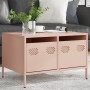 Mueble para TV acero laminado en frío rosa 68x50x43,5 cm en Muebles TV | Comprar online en Foro24