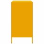 Aparador acero laminado en frío amarillo mostaza 68x39x73,5 cm