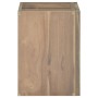 Wand-Badezimmerschrank aus massivem Teakholz, 45 x 30 x 40 cm von vidaXL, Schließfächer und Lagerschränke - Ref: Foro24-33825...