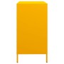 Aparador acero laminado en frío amarillo mostaza 68x39x73,5 cm