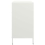 Aparador de acero laminado en frío blanco 68x39x73,5 cm