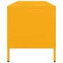 Mueble para TV acero laminado en frío amarillo 135x39x43,5 cm