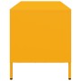 Mueble para TV acero laminado en frío amarillo 101,5x39x43,5 cm