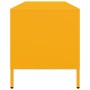 Mueble para TV acero laminado en frío amarillo 135x39x43,5 cm