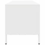 Mueble para TV acero laminado en frío blanco 202x39x43,5 cm