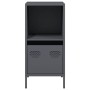 Aparador de acero laminado en frío antracita 35x39x73,5 cm