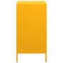 Aparador acero laminado en frío amarillo mostaza 35x39x73,5 cm
