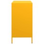 Aparador acero laminado en frío amarillo mostaza 68x39x73,5 cm