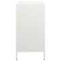 Aparador de acero laminado en frío blanco 68x39x73,5 cm