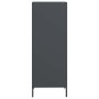 Aparador acero gris antracita 35x39x103,5 cm