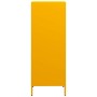 Aparador de acero amarillo mostaza 35x39x103,5 cm