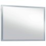 Espejo de pared de baño con LED 100x60 cm