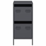 Aparador de acero laminado en frío antracita 35x39x73,5 cm