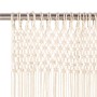 Cortina de macramé algodón 140x240 cm