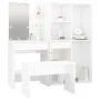 Glänzend weißes Sperrholz-LED-Waschtischset von vidaXL, Schlafzimmermöbel-Sets - Ref: Foro24-3114103, Preis: 234,90 €, Rabatt: %