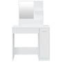 Weißes Schminktischset 86,5x35x136 cm von vidaXL, Schlafzimmerkommoden - Ref: Foro24-3114147, Preis: 114,08 €, Rabatt: %
