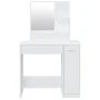 White dressing table set 86.5x35x136 cm by vidaXL, Bedroom Dressers - Ref: Foro24-3114147, Price: 114,26 €, Discount: %