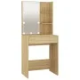 LED-Waschtischset aus Sonoma-Eichensperrholz von vidaXL, Schlafzimmermöbel-Sets - Ref: Foro24-3114101, Preis: 226,21 €, Rabat...