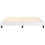 Bettgestell aus weißem Kunstleder, 160 x 200 cm von vidaXL, Betten und Lattenroste - Ref: Foro24-3120707, Preis: 112,63 €, Ra...