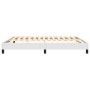 Bettgestell aus weißem Kunstleder, 160 x 200 cm von vidaXL, Betten und Lattenroste - Ref: Foro24-3120707, Preis: 112,63 €, Ra...