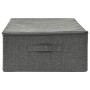 Anthracite gray fabric storage box 70x40x18 cm by vidaXL, Storage baskets - Ref: Foro24-332903, Price: 33,15 €, Discount: %
