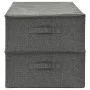 Storage boxes 2 units in anthracite gray fabric 70x40x18 cm by vidaXL, Storage baskets - Ref: Foro24-332904, Price: 47,06 €, ...