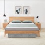 Aufbewahrungsbox aus grauem Stoff, 70 x 40 x 18 cm von vidaXL, Aufbewahrungskörbe - Ref: Foro24-332905, Preis: 39,45 €, Rabat...