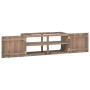 Wand-Badezimmerschrank aus massivem Teakholz 90x39x40 cm von vidaXL, Schließfächer und Lagerschränke - Ref: Foro24-338254, Pr...