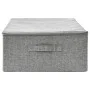 Gray fabric storage box 70x40x18 cm by vidaXL, Storage baskets - Ref: Foro24-332905, Price: 37,76 €, Discount: %