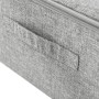 Gray fabric storage box 70x40x18 cm by vidaXL, Storage baskets - Ref: Foro24-332905, Price: 39,45 €, Discount: %