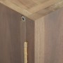 Wand-Badezimmerschrank aus massivem Teakholz 90x39x40 cm von vidaXL, Schließfächer und Lagerschränke - Ref: Foro24-338254, Pr...