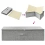 Storage boxes 2 units gray fabric 70x40x18 cm by vidaXL, Storage baskets - Ref: Foro24-332906, Price: 52,38 €, Discount: %