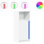 Aparador con luces LED madera ingeniería blanco 42,5x34x100 cm en Aparadores | Comprar online en Foro24