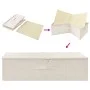 Storage boxes 2 units cream fabric 70x40x18 cm by vidaXL, Storage baskets - Ref: Foro24-332908, Price: 44,36 €, Discount: %