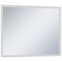 Espejo de pared de baño con LED y sensor táctil 80x60 cm