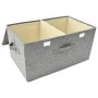 Storage boxes 2 units gray fabric 50x30x25 cm by vidaXL, Storage baskets - Ref: Foro24-332915, Price: 43,35 €, Discount: %