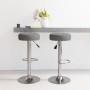 Kitchen stools 2 units dark gray fabric by vidaXL, Kitchen stools - Ref: Foro24-332972, Price: 104,63 €, Discount: %
