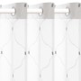 Cortinas 2 pcs Blanco 140 x 245 cm Poliéster