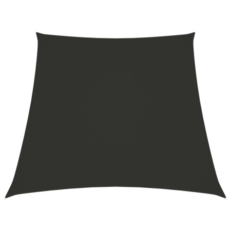 Toldo de vela tela oxford trapecio gris antracita 2/4x3 m en Sombrillas | Comprar online en Foro24