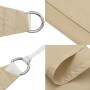 Toldo de vela cuadrado tela Oxford beige 2,5x2,5 m en Sombrillas | Comprar online en Foro24