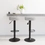 Küchenhocker 2 Einheiten aus grauem Samt von vidaXL, Küchenhocker - Ref: Foro24-332995, Preis: 88,86 €, Rabatt: %