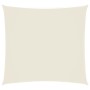 Toldo de vela cuadrado tela Oxford color crema 2,5x2,5 m en Sombrillas | Comprar online en Foro24