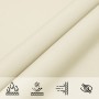 Toldo de vela cuadrado tela Oxford color crema 2,5x2,5 m en Sombrillas | Comprar online en Foro24