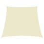 Toldo de vela trapezoidal de tela oxford color crema 3/5x4 m en Sombrillas | Comprar online en Foro24