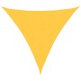 Toldo de vela triangular tela Oxford amarillo 4x4x4 m en Sombrillas | Comprar online en Foro24