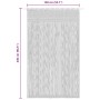 Cortina de macramé algodón 140x240 cm